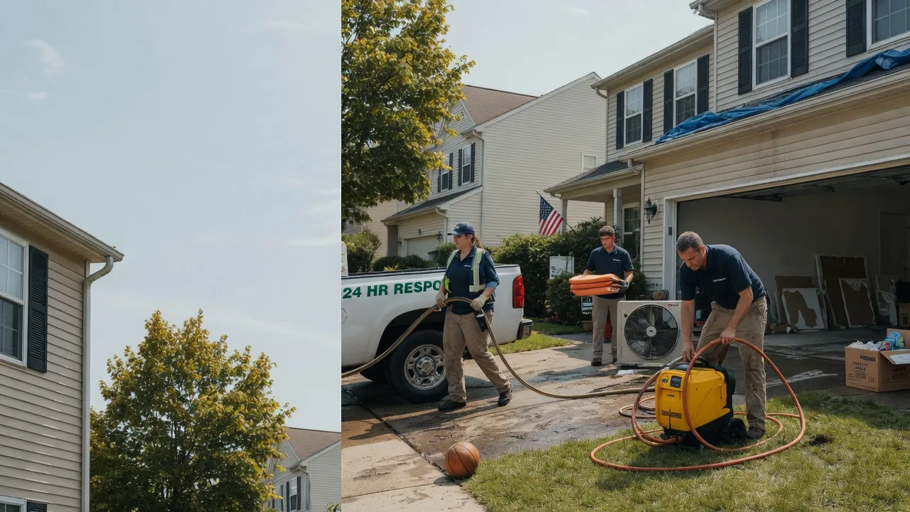 Emergency Water Damage Restoration in Hebron, MD near me